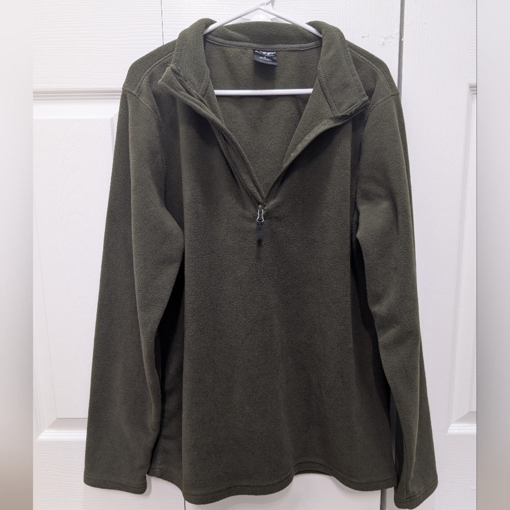 Men's Quarter-Zip Fleece Pullover